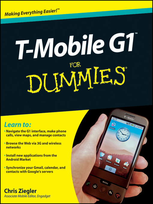 Title details for T-Mobile G1 For Dummies by Chris Ziegler - Available